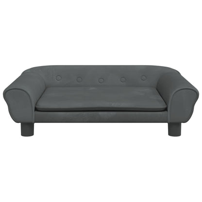 Kindersofa Samt 100x50x26 cm und 70x45x26 cm in verschiedenen Farben - Yekta