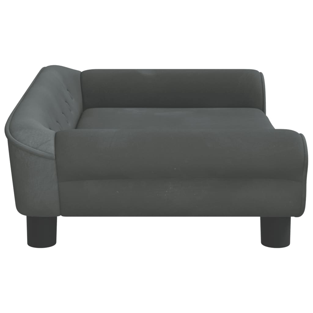 Kindersofa Samt 100x50x26 cm und 70x45x26 cm in verschiedenen Farben - Yekta