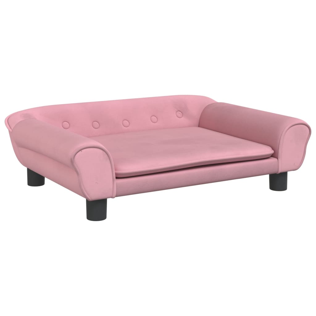 Kindersofa Samt 100x50x26 cm und 70x45x26 cm in verschiedenen Farben - Yekta