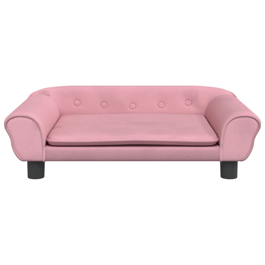 Kindersofa Samt 100x50x26 cm und 70x45x26 cm in verschiedenen Farben - Yekta