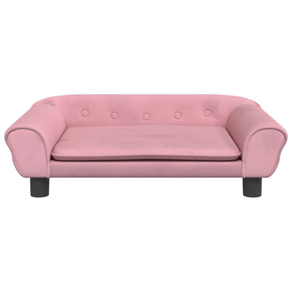 Kindersofa Samt 100x50x26 cm und 70x45x26 cm in verschiedenen Farben - Yekta