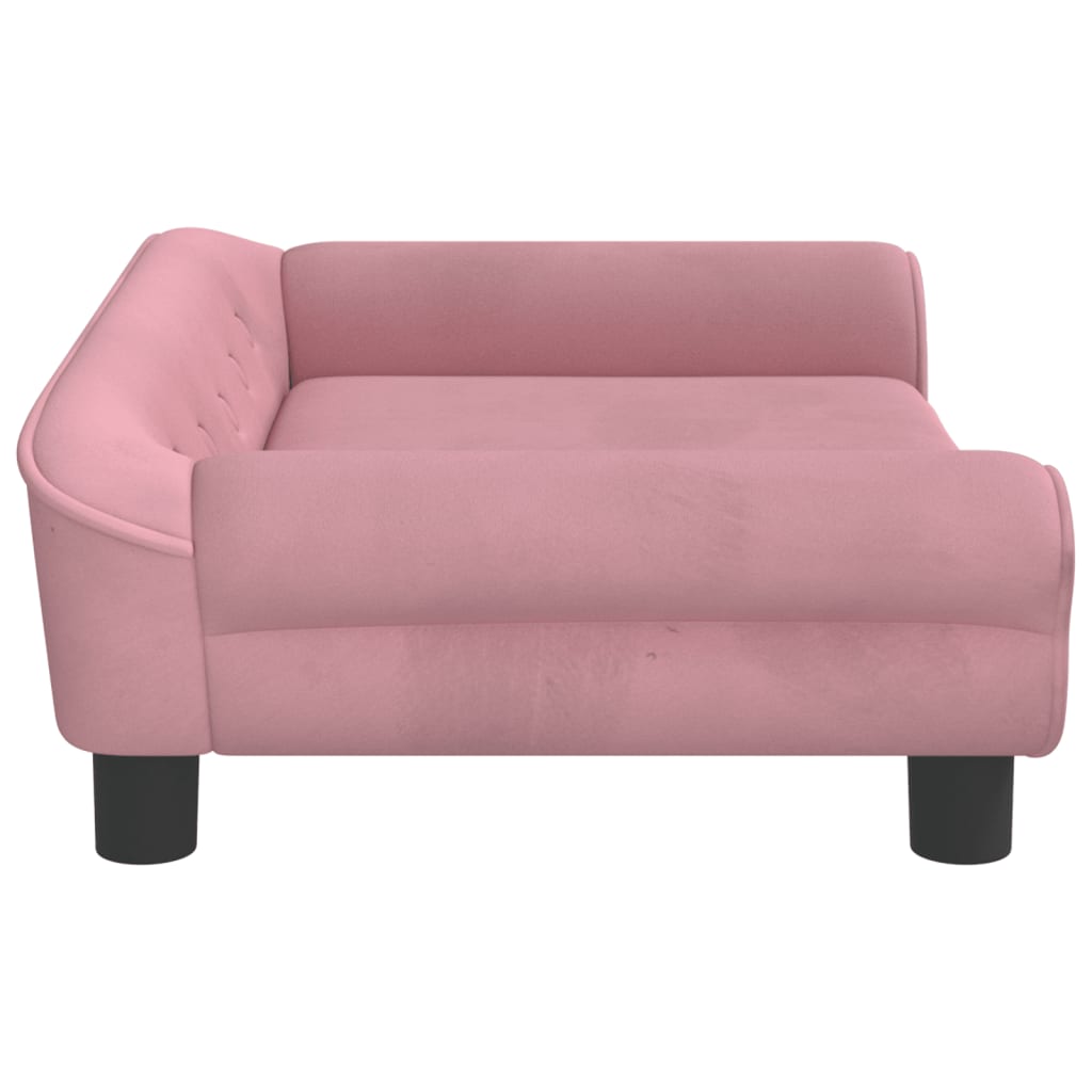 Kindersofa Samt 100x50x26 cm und 70x45x26 cm in verschiedenen Farben - Yekta