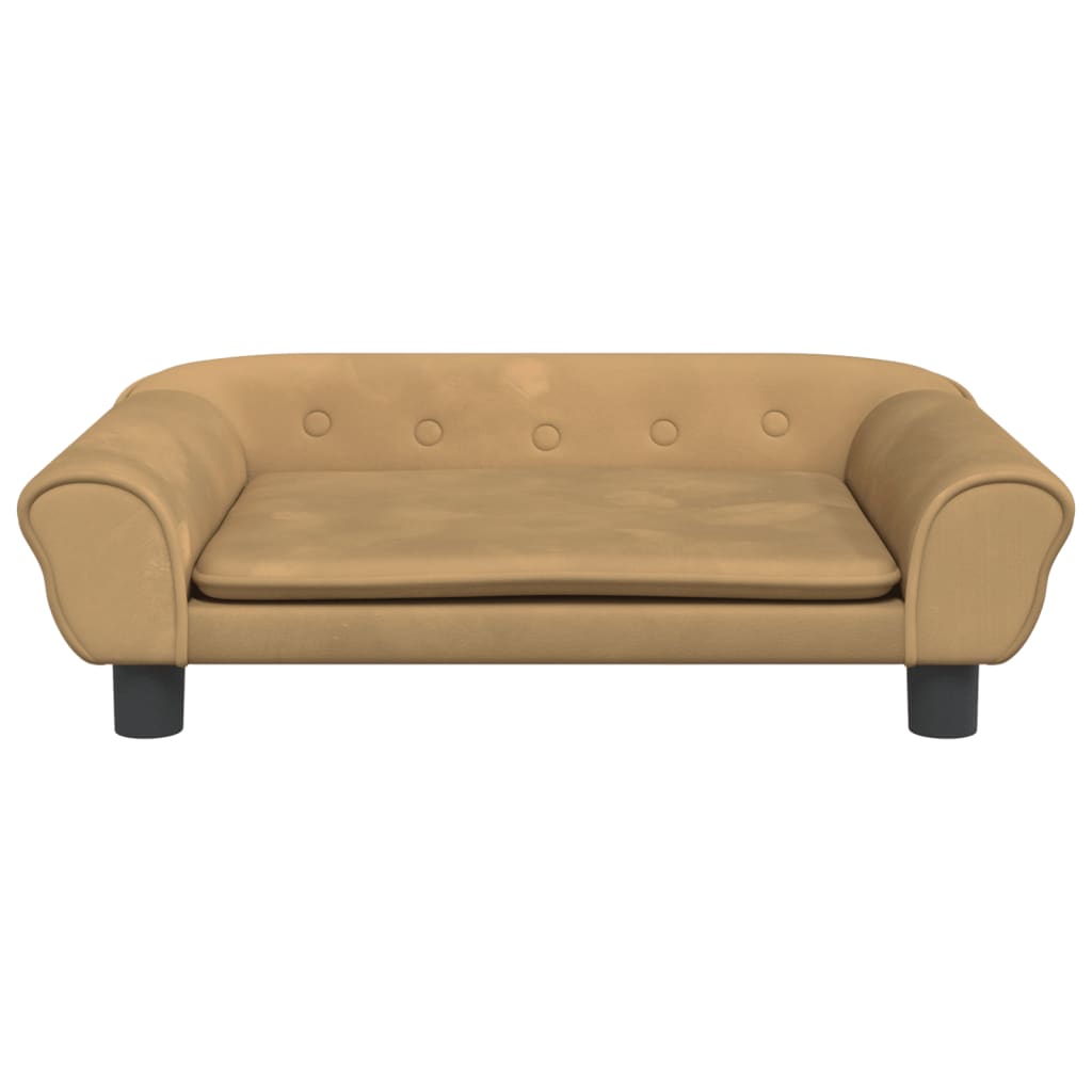 Kindersofa Samt 100x50x26 cm und 70x45x26 cm in verschiedenen Farben - Yekta