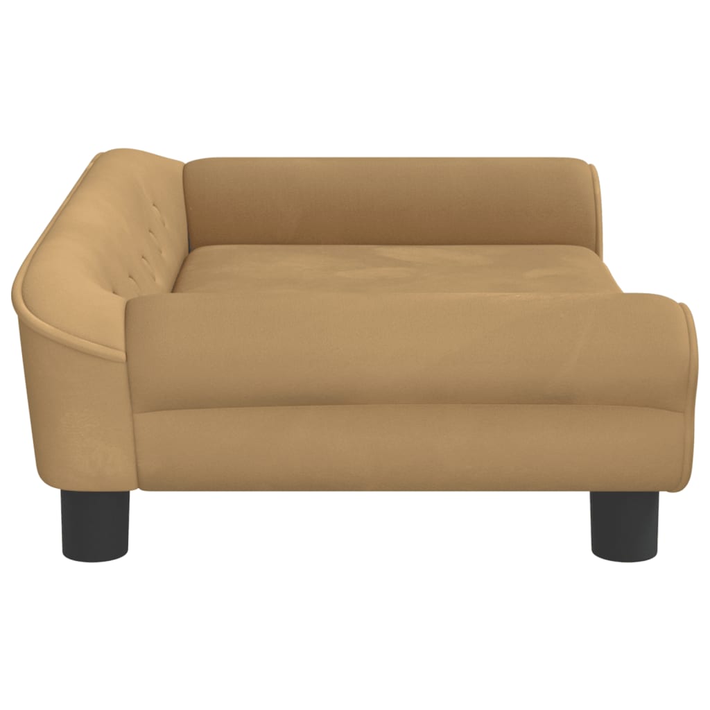 Kindersofa Samt 100x50x26 cm und 70x45x26 cm in verschiedenen Farben - Yekta