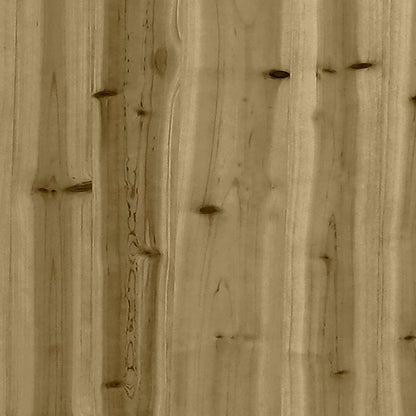 Spielturm mit Kletterwand aus imprägniertem Kiefernholz und Massivholz Douglasie