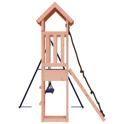 Spielturm aus imprägniertem Kiefernholz und massivem Douglasien- und Kiefernholz