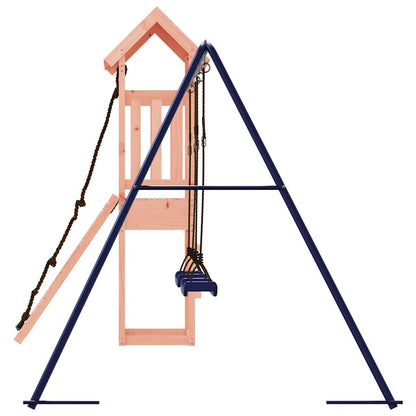 Spielturm aus imprägniertem Kiefernholz und massivem Douglasien- und Kiefernholz
