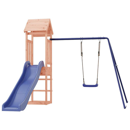 Spielturm aus imprägniertem Kiefernholz und massivem Douglasien- und Kiefernholz