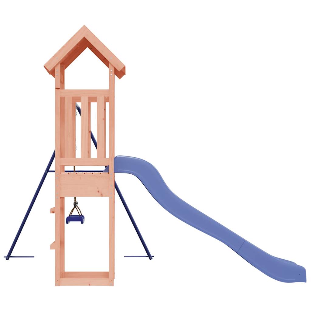 Spielturm aus imprägniertem Kiefernholz und massivem Douglasien- und Kiefernholz
