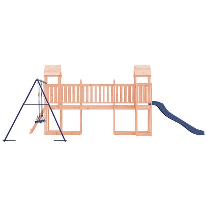 Spielturm aus imprägniertem Kiefernholz und massivem Douglasien- und Kiefernholz