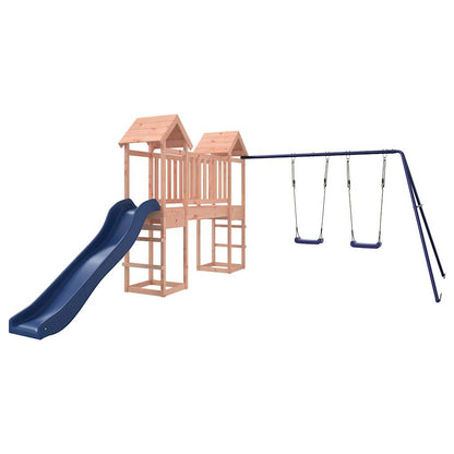 Spielturm Massivholz aus Kiefer und Douglasie, Imprägniertes Kiefernholz - Yekta