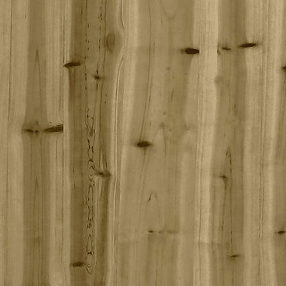 Spielturm Massivholz aus Kiefer und Douglasie, Imprägniertes Kiefernholz - Yekta