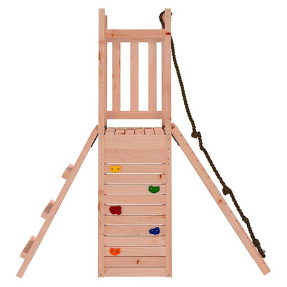 Spielturm aus imprägniertem Kiefernholz und massivem Douglasien- und Kiefernholz