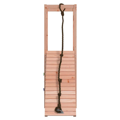 Spielturm aus imprägniertem Kiefernholz und massivem Douglasien- und Kiefernholz