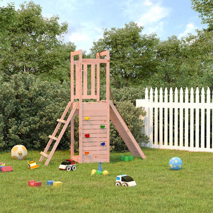 Spielturm aus imprägniertem Kiefernholz und massivem Douglasien- und Kiefernholz