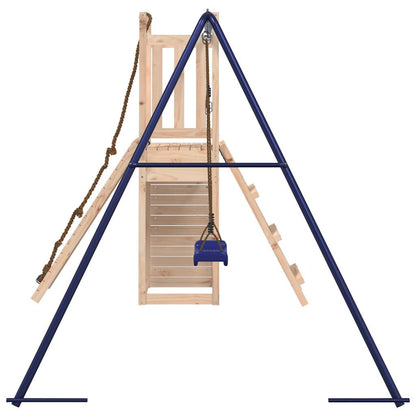 Spielturm aus imprägniertem Kiefernholz und massivem Douglasien- und Kiefernholz