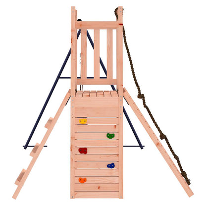 Spielturm aus imprägniertem Kiefernholz und massivem Douglasien- und Kiefernholz