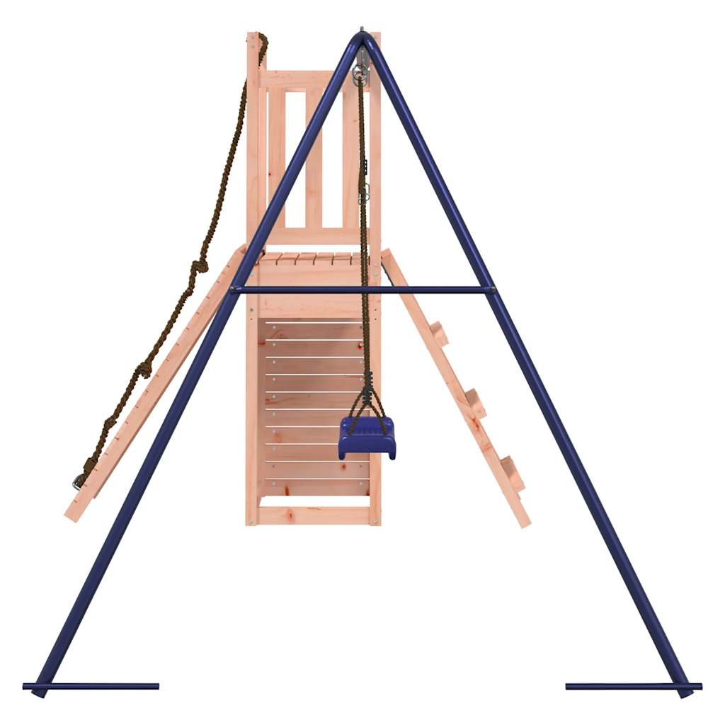 Spielturm aus imprägniertem Kiefernholz und massivem Douglasien- und Kiefernholz