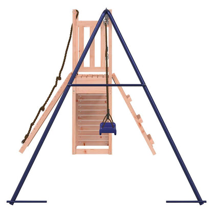 Spielturm aus imprägniertem Kiefernholz und massivem Douglasien- und Kiefernholz