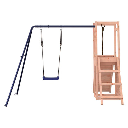 Spielturm aus imprägniertem Kiefernholz und massivem Douglasien- und Kiefernholz