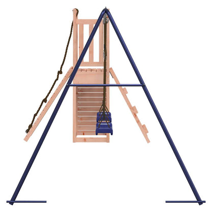 Spielturm aus imprägniertem Kiefernholz und massivem Douglasien- und Kiefernholz