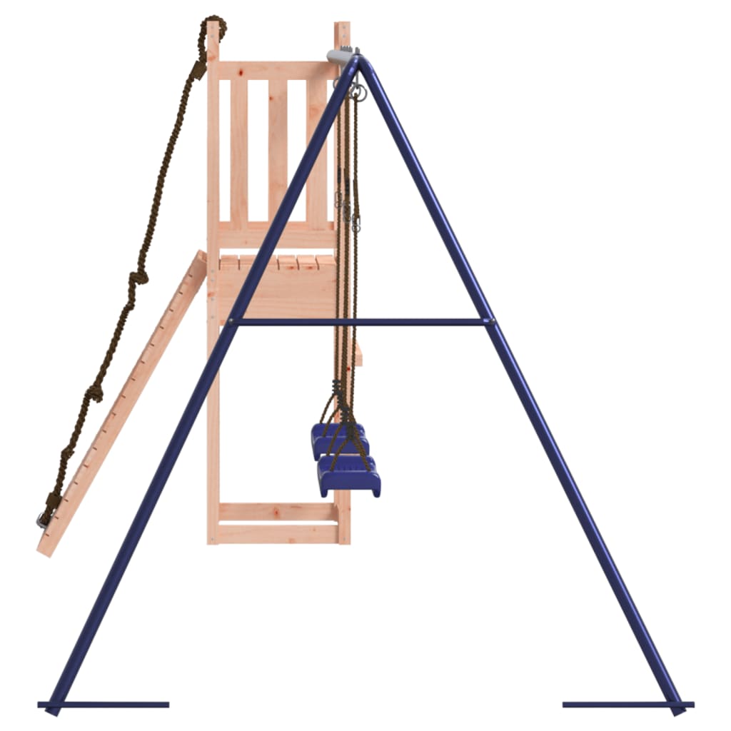 Spielturm aus imprägniertem Kiefernholz und massivem Douglasien- und Kiefernholz