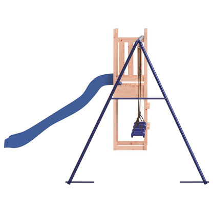 Spielturm aus imprägniertem Kiefernholz und massivem Douglasien- und Kiefernholz