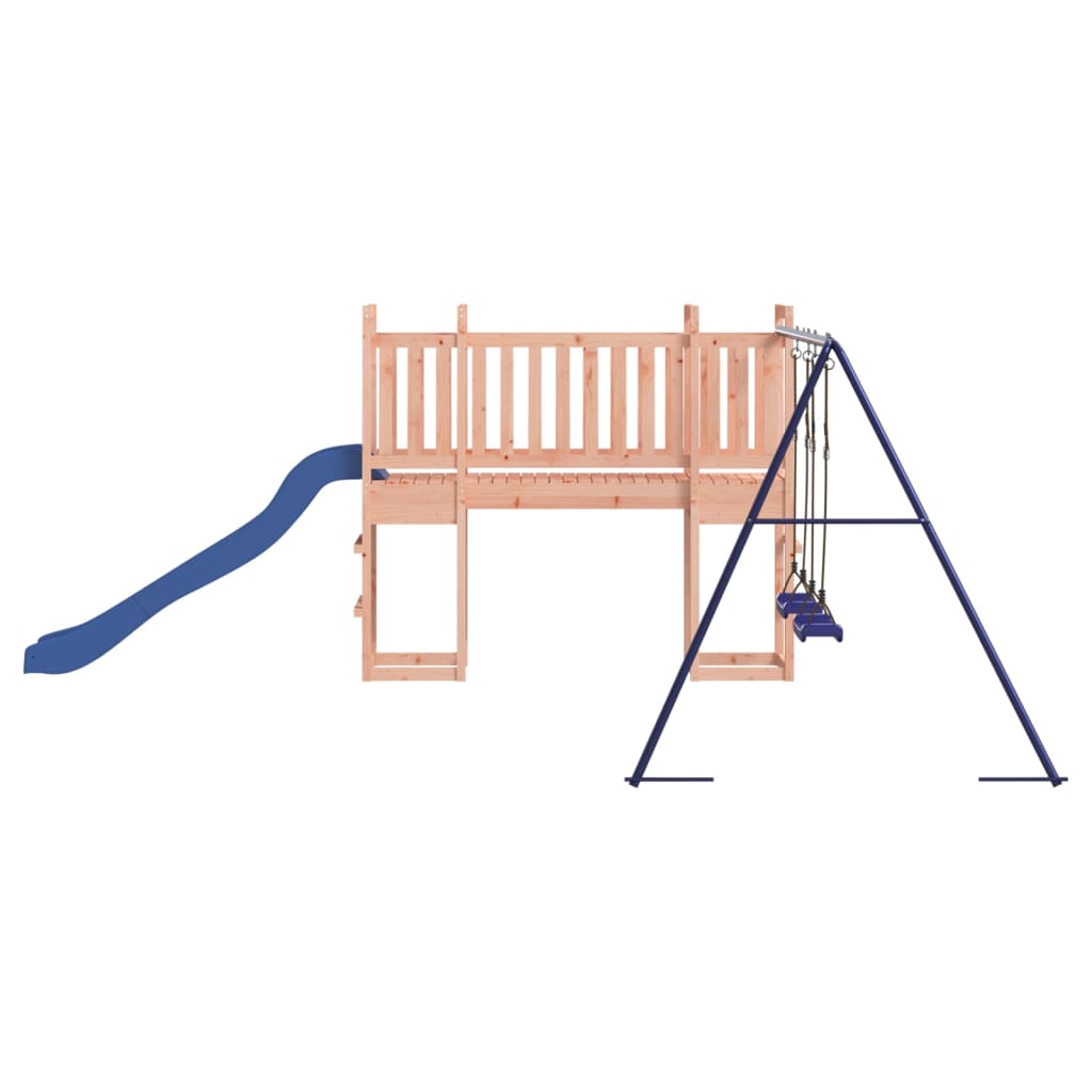 Spielturm aus imprägniertem Kiefernholz und massivem Douglasien- und Kiefernholz