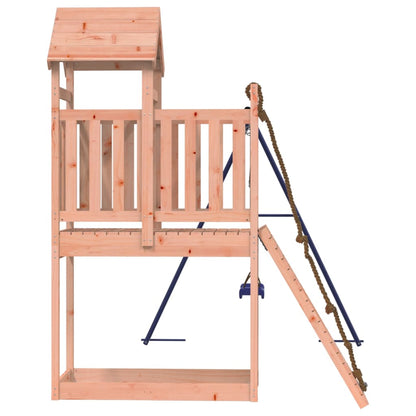 Spielturm aus imprägniertem Kiefernholz und massivem Douglasien- und Kiefernholz