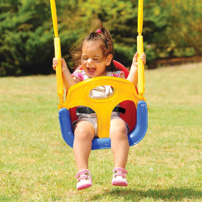 Schaukel 3-in-1-Schaukelsitz für Kinder 29x40x39,5 cm Polypropylen - Yekta