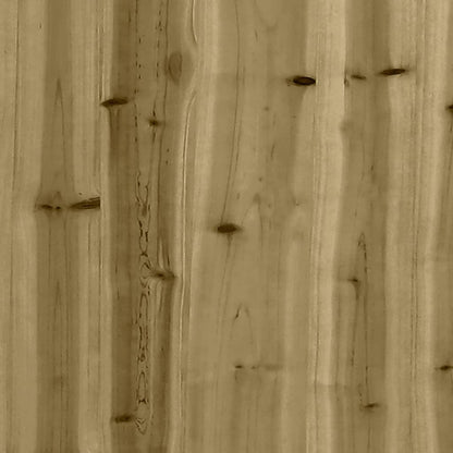 Spielturm mit Kletterwand aus imprägniertem Kiefernholz und Massivholz Douglasie