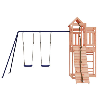 Spielturm aus imprägniertem Kiefernholz und massivem Douglasien- und Kiefernholz