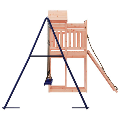Spielturm aus imprägniertem Kiefernholz und massivem Douglasien- und Kiefernholz