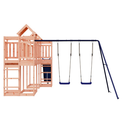 Spielturm aus imprägniertem Kiefernholz und massivem Douglasien- und Kiefernholz