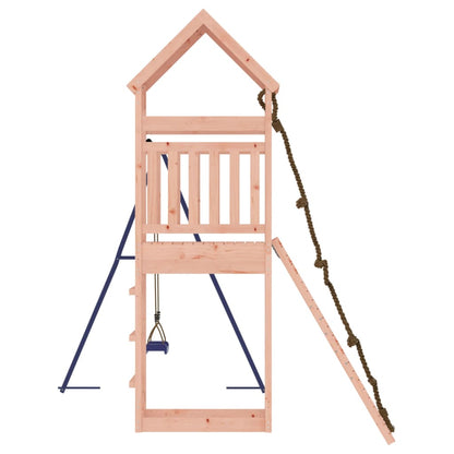 Spielturm aus imprägniertem Kiefernholz und massivem Douglasien- und Kiefernholz