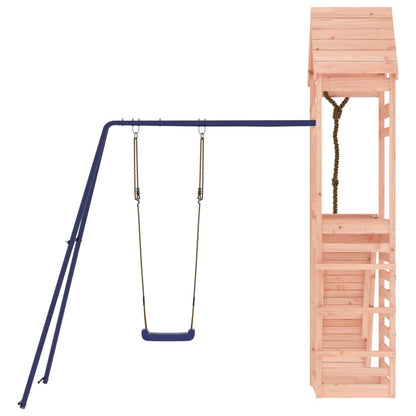 Spielturm aus imprägniertem Kiefernholz und massivem Douglasien- und Kiefernholz