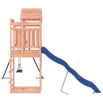 Spielturm aus imprägniertem Kiefernholz und massivem Douglasien- und Kiefernholz