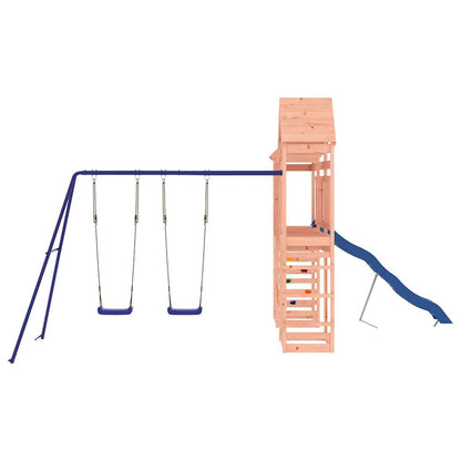 Spielturm aus imprägniertem Kiefernholz und massivem Douglasien- und Kiefernholz