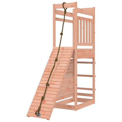 Spielturm aus imprägniertem Kiefernholz und massivem Douglasien- und Kiefernholz