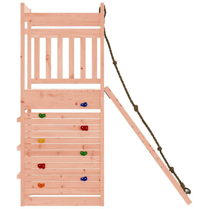Spielturm aus imprägniertem Kiefernholz und massivem Douglasien- und Kiefernholz