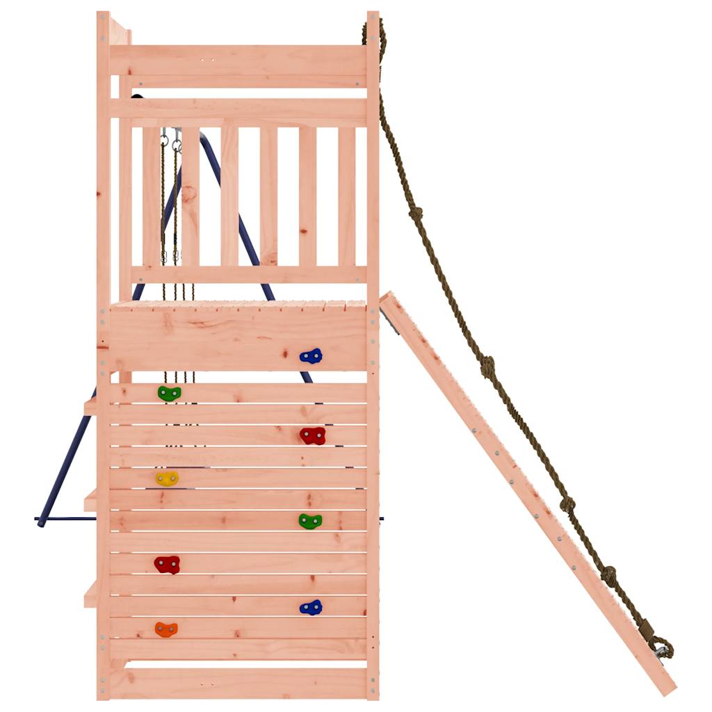 Spielturm aus imprägniertem Kiefernholz und massivem Douglasien- und Kiefernholz