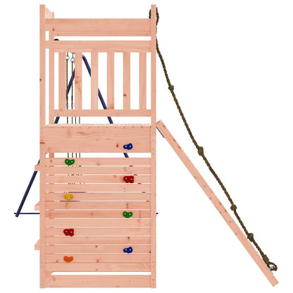 Spielturm aus imprägniertem Kiefernholz und massivem Douglasien- und Kiefernholz