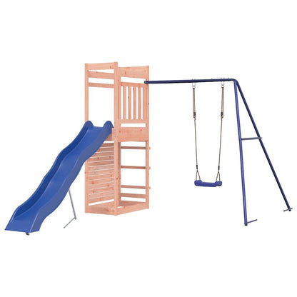 Spielturm aus imprägniertem Kiefernholz und massivem Douglasien- und Kiefernholz