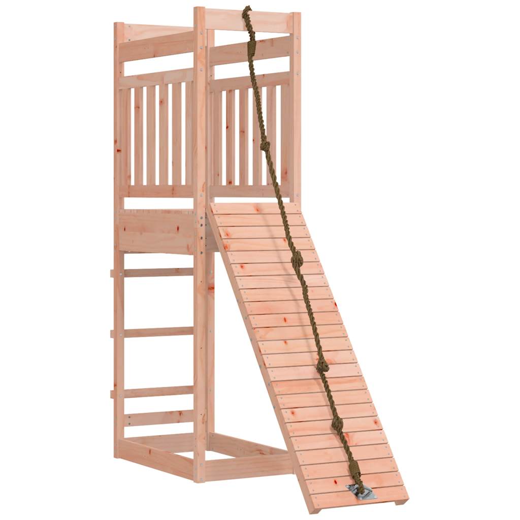 Spielturm aus imprägniertem Kiefernholz und massivem Douglasien- und Kiefernholz