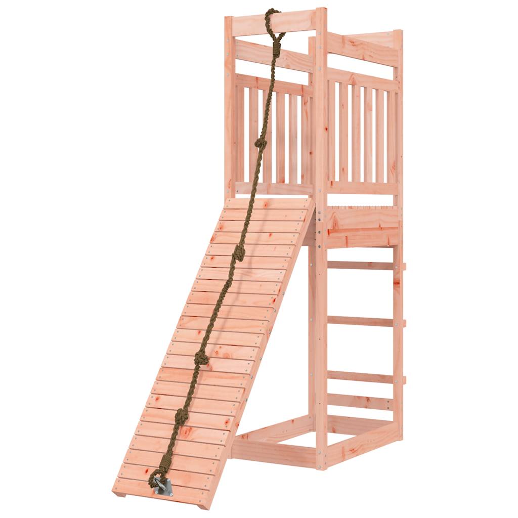 Spielturm aus imprägniertem Kiefernholz und massivem Douglasien- und Kiefernholz