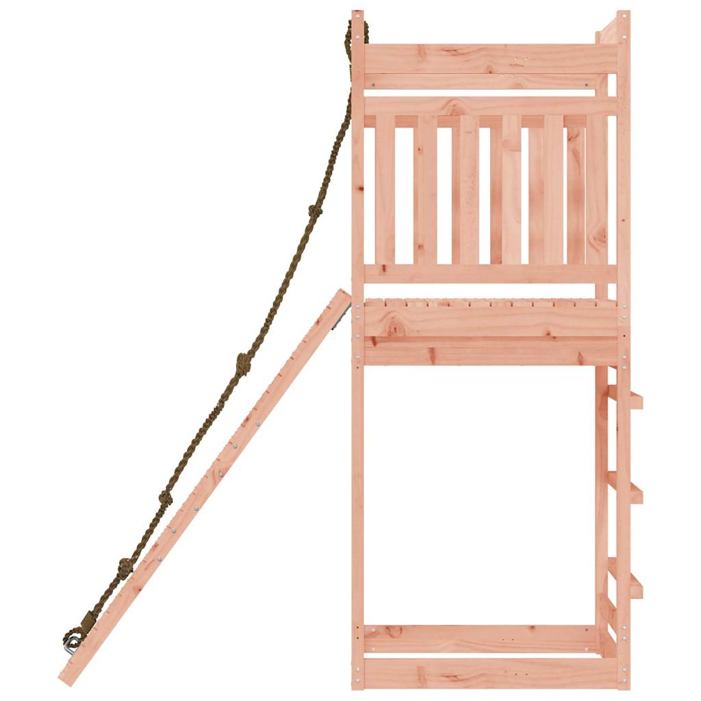 Spielturm aus imprägniertem Kiefernholz und massivem Douglasien- und Kiefernholz