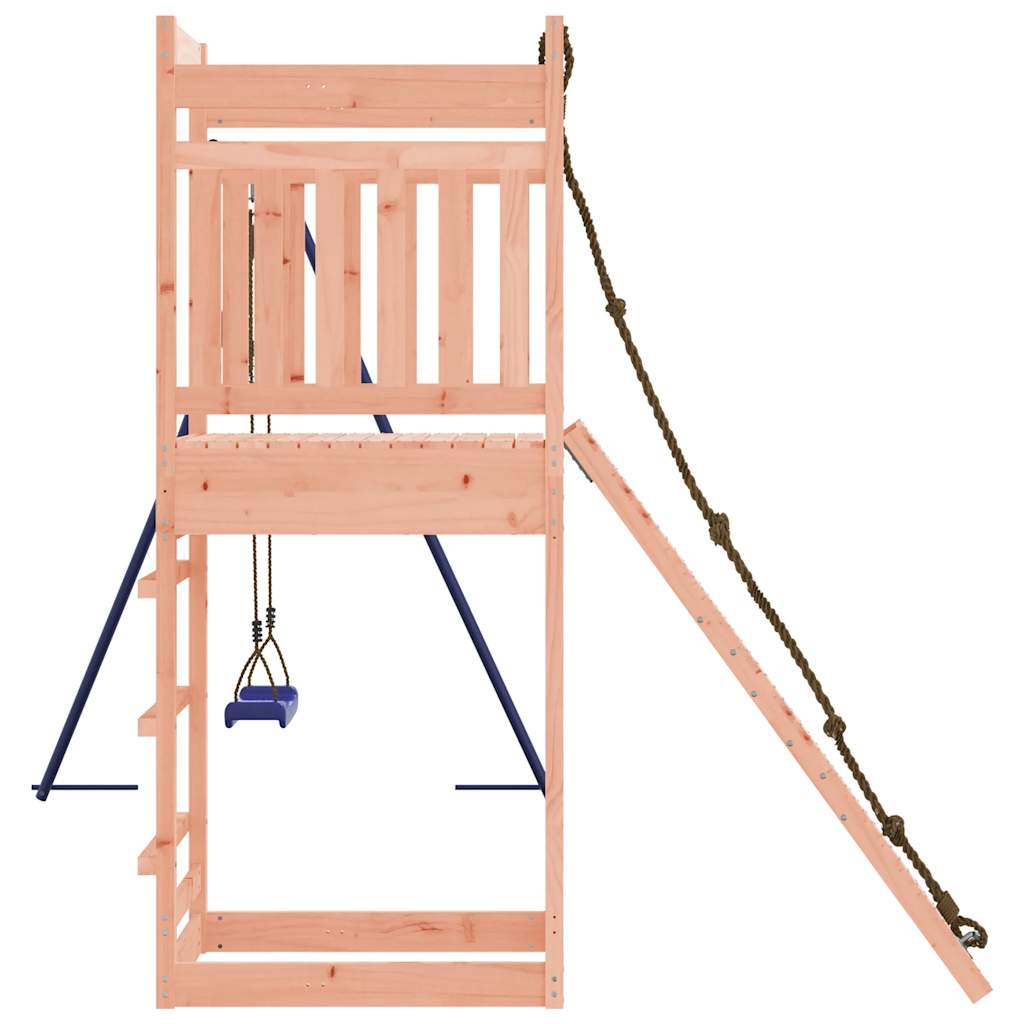 Spielturm aus imprägniertem Kiefernholz und massivem Douglasien- und Kiefernholz