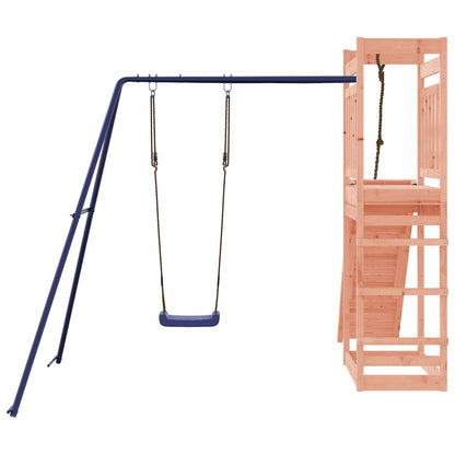 Spielturm aus imprägniertem Kiefernholz und massivem Douglasien- und Kiefernholz