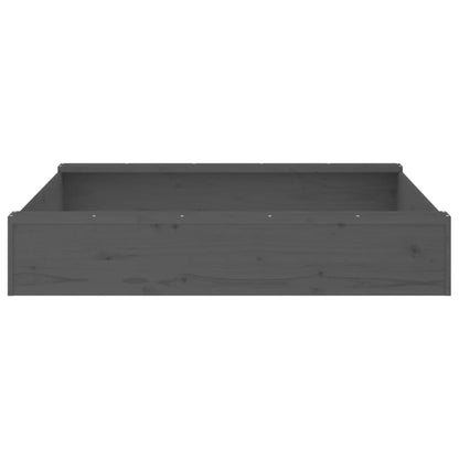 Sandkasten mit Sitzen Quadratisch Massivholz