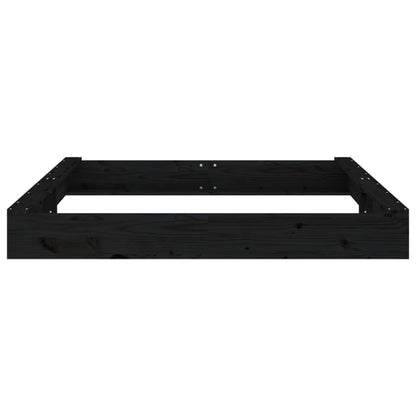 Sandkasten mit Sitzen Quadratisch Massivholz